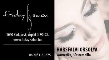 Hársfalvy Orsolya kozmetikus