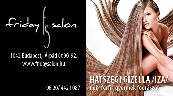 Hátszegi Gizella női-férfi-gyermek fodrász