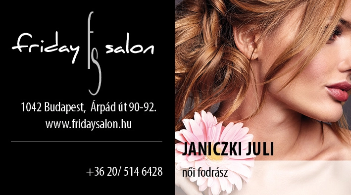 Janiczki Juli fodrász