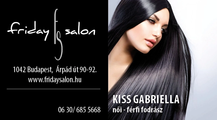Kiss Gabriella női-férfi fodrász